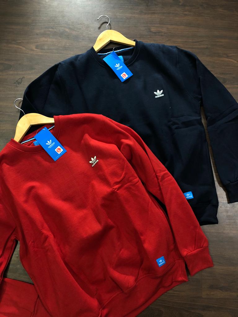 first copy adidas premium round neck sweatshirts (2) first copy adidas premium round neck sweatshirts (2)