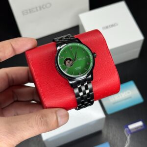 first copy seiko full automatic open back machine watch