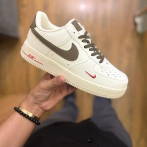 first copy nike airforce brown swoosh unisex shoes