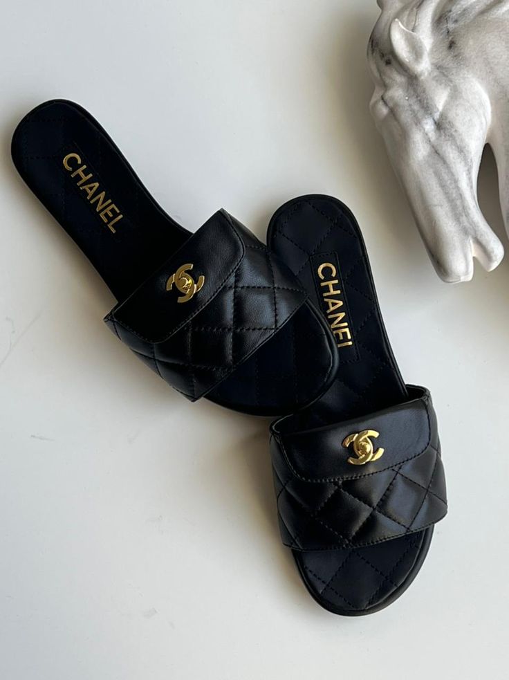 first copy chanel black flats first copy chanel black flats