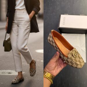 first copy gucci logo moccasin