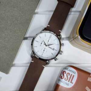 Home fossil fs5402 men’s stainless steel watch