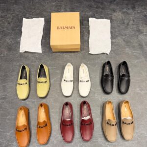 first copy balmain paris loafers men (2)