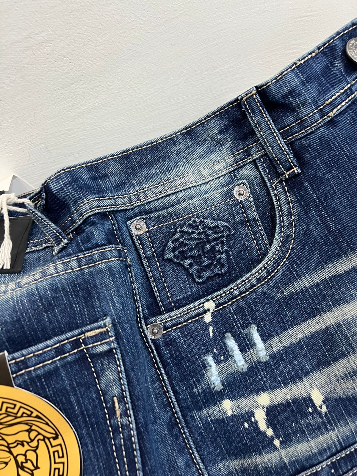 first copy versace bootcut fit jeans sale (4)