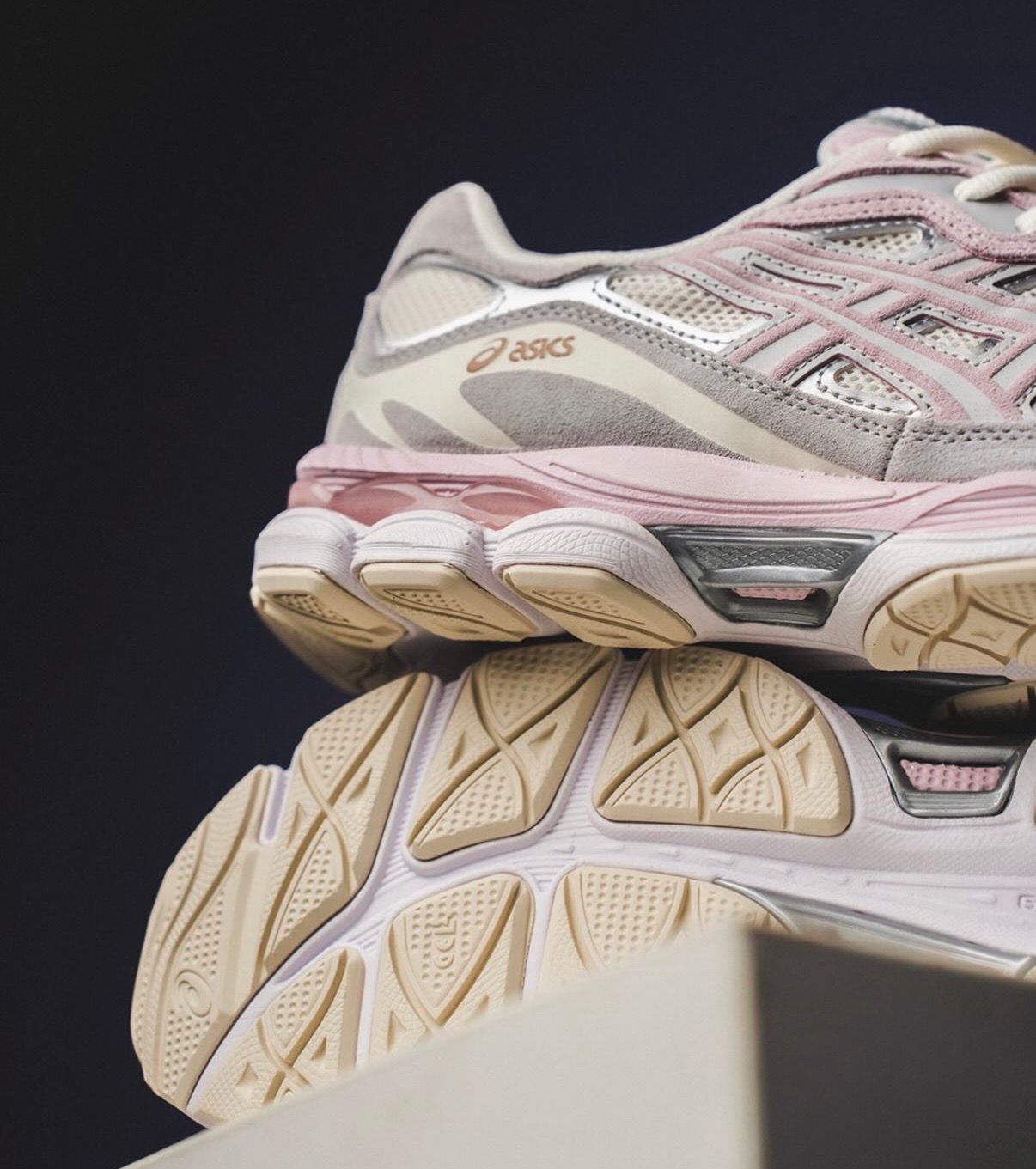 First Copy ASICS NYC Kayano Rose Sneakers - Image 7