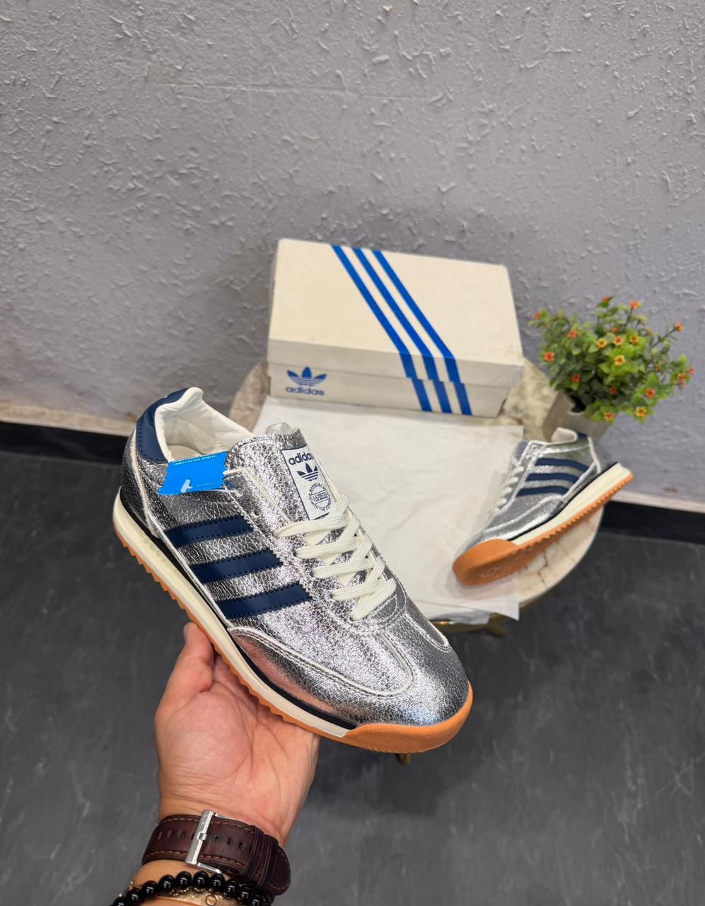 First Copy Adidas SL72 Metallic Green - Image 3