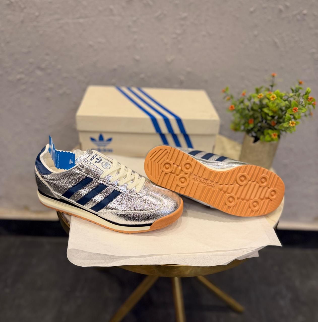 First Copy Adidas SL72 Metallic Green - Image 4
