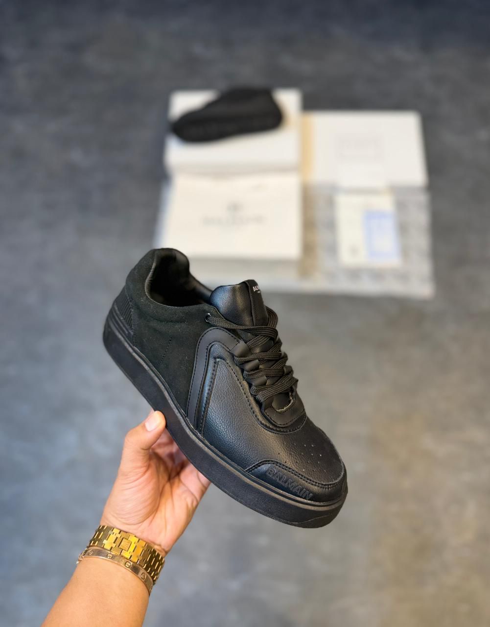 First Copy Balmain Paris Sneakers - Image 4