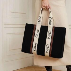 First Copy Chloe Woody Large Tote Bag UK