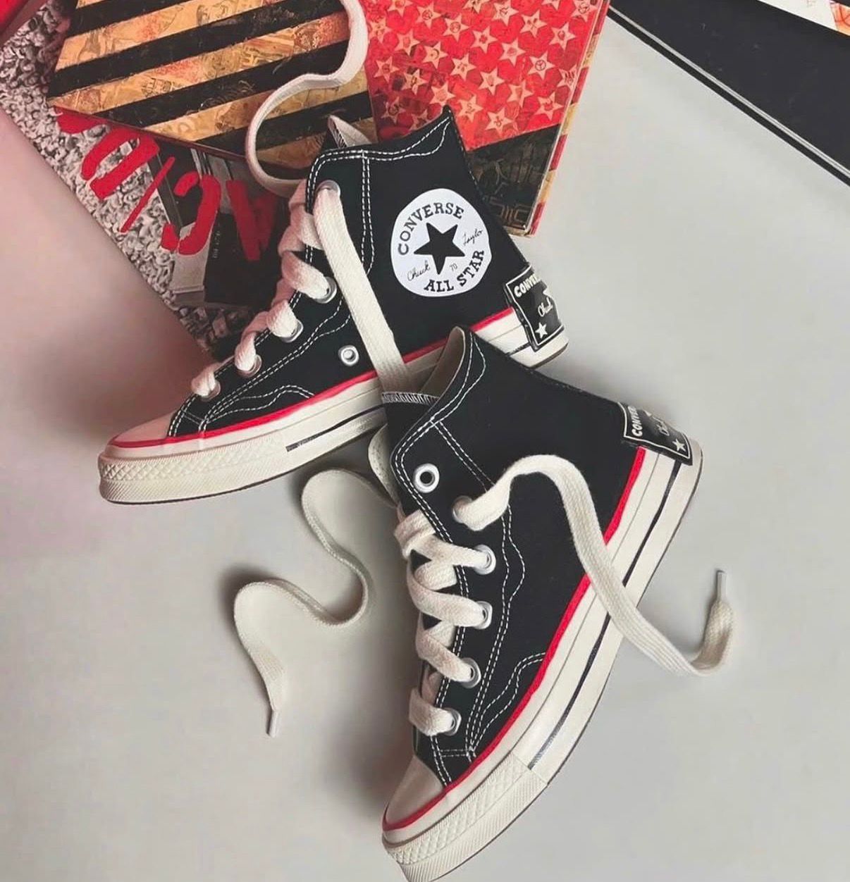 First Copy Converse Chuck Sketch Hi Shoes - Image 4