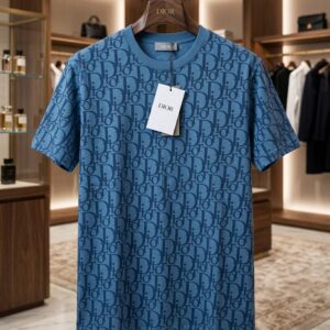 First Copy Dior Lycra Round Neck T-Shirt