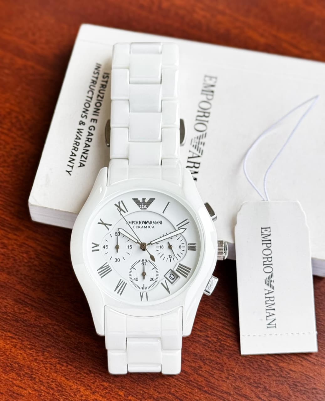 First Copy Emporio Armani Ceramica Watch - Image 2