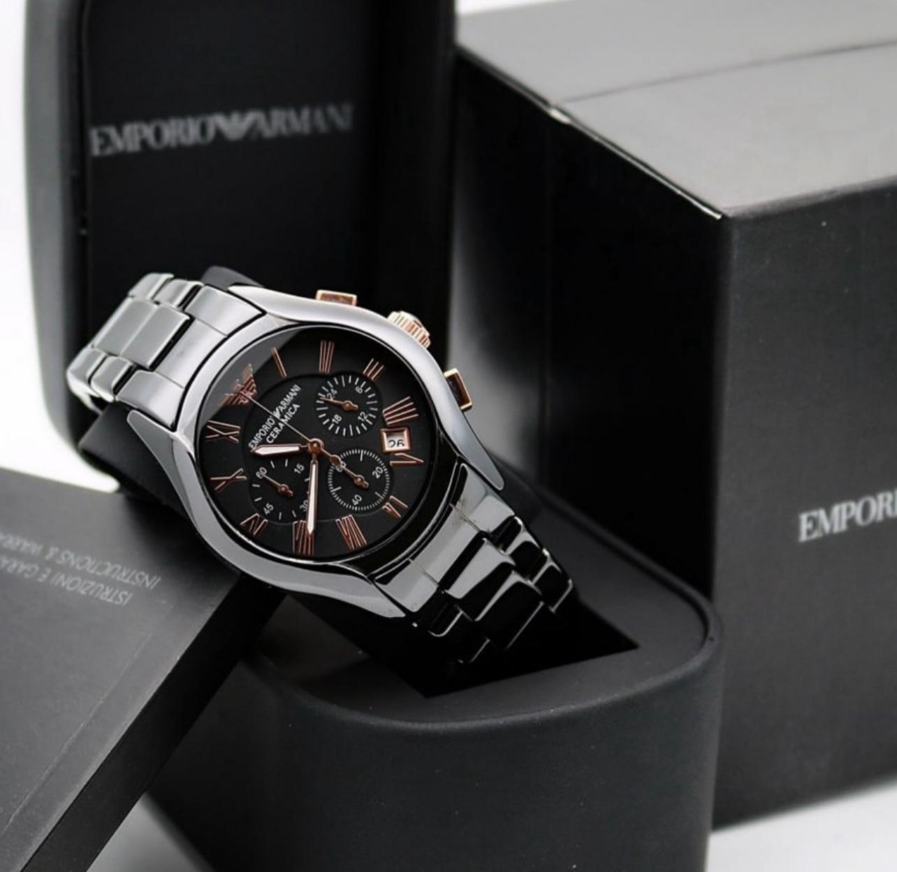 First Copy Emporio Armani Ceramica Watch - Image 8