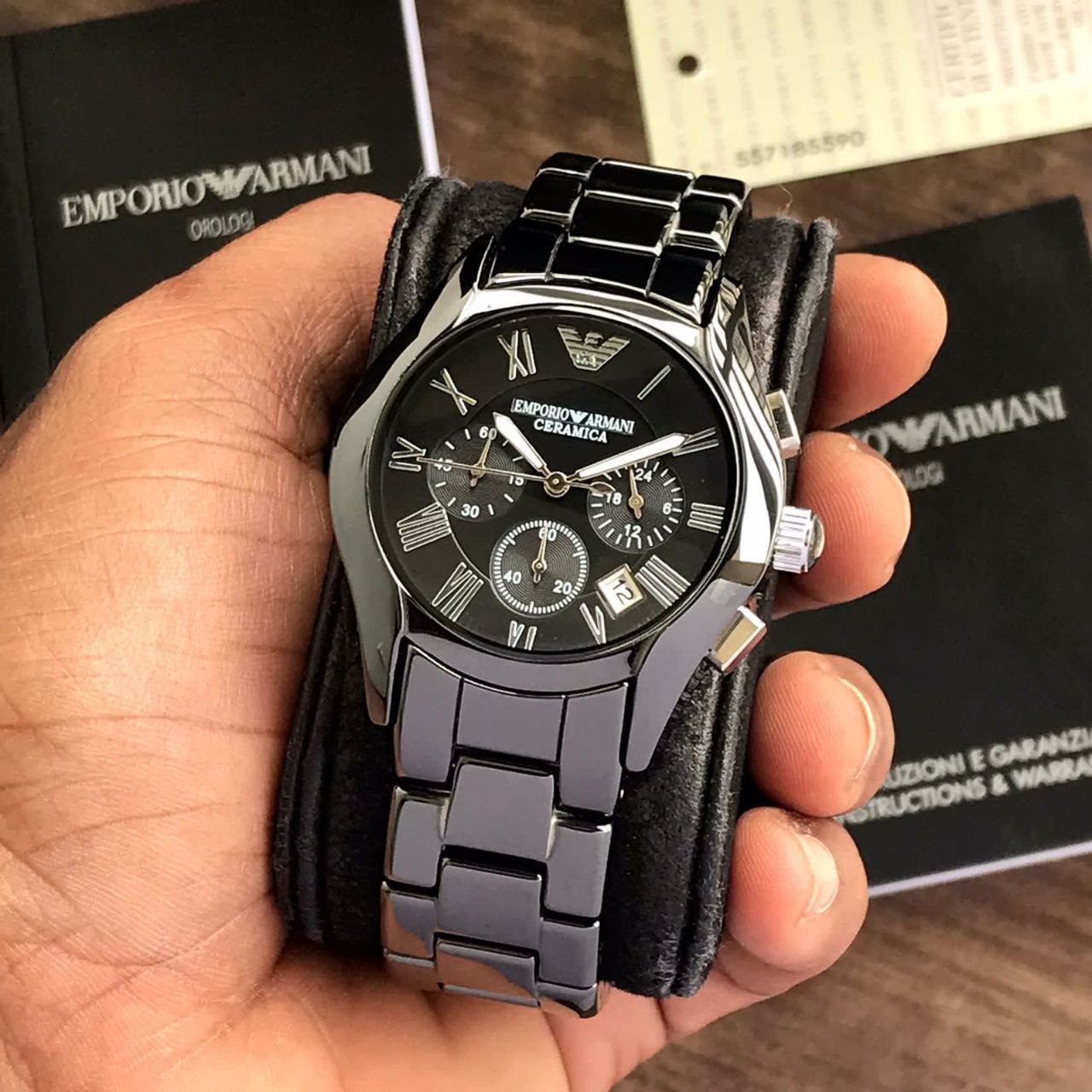 First Copy Emporio Armani Ceramica Watch - Image 7
