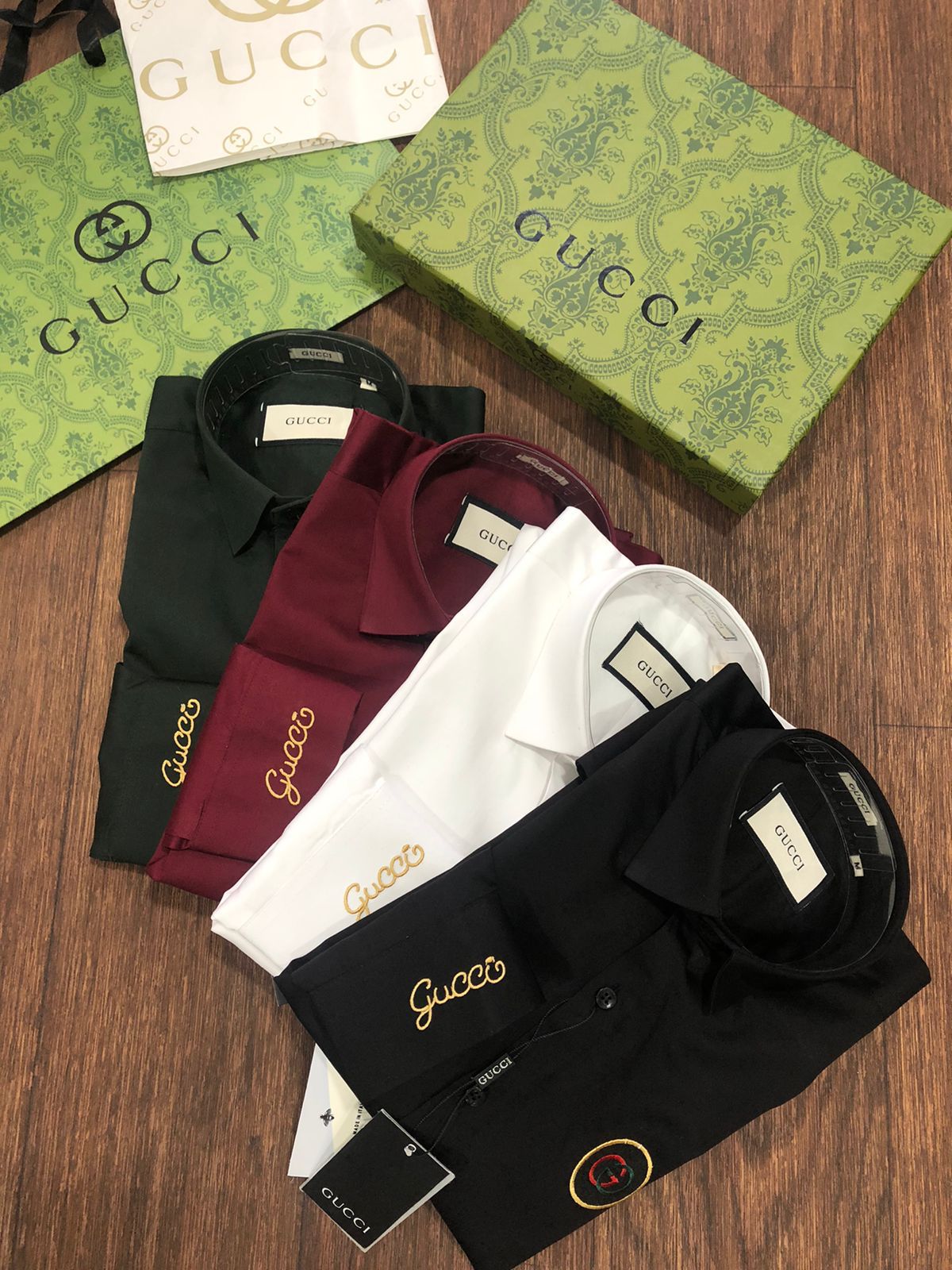 First Copy Gucci Cotton Shirts Luxe