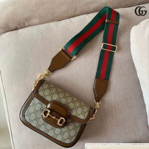 First Copy Gucci Horsebit Shoulder Bag