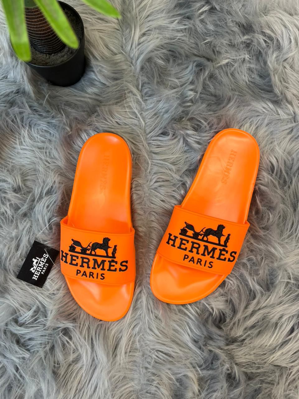 First Copy Hermes Paris Slide Sandals - Image 5