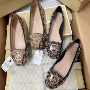 First Copy Michael Kors Brown Black Ballerina