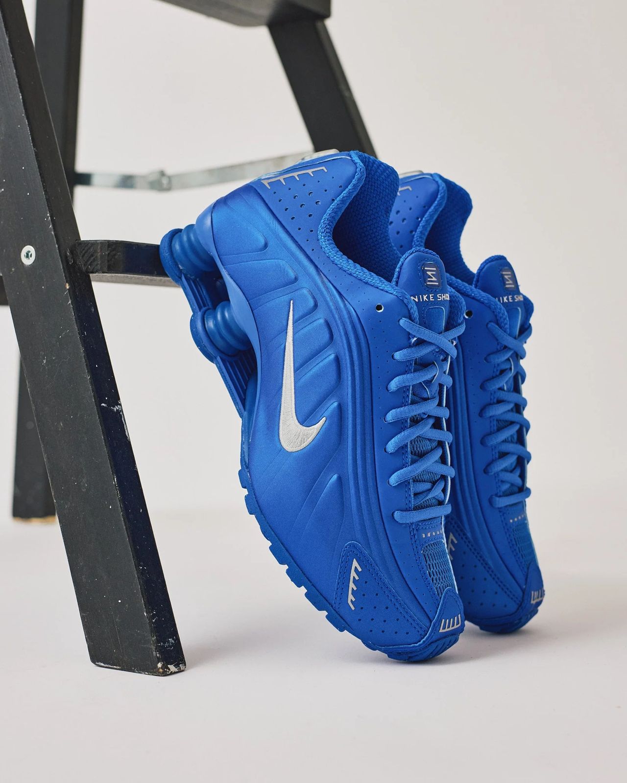 First Copy NIKE SHOX Royal Blue Shoes - Image 5