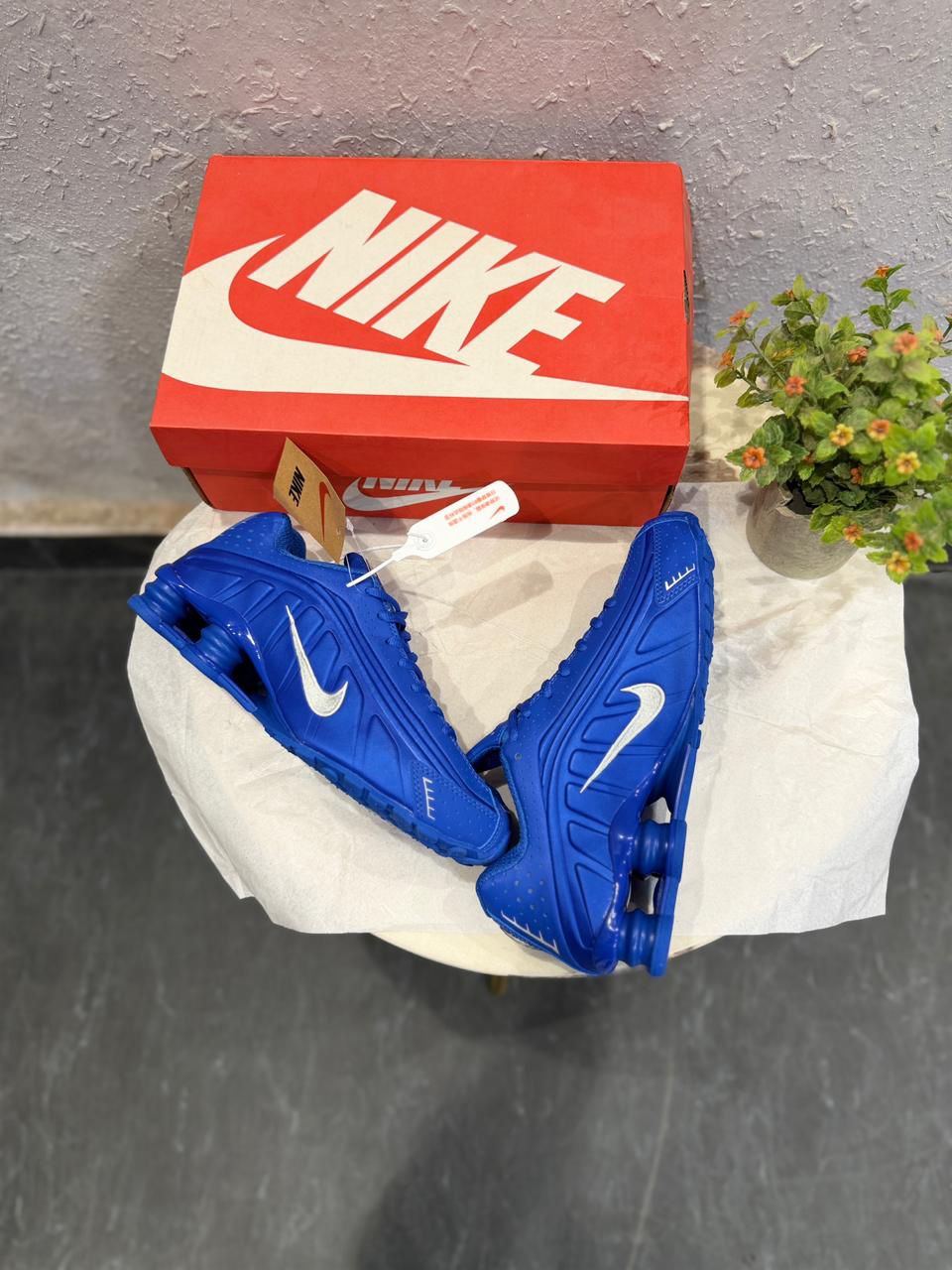 First Copy NIKE SHOX Royal Blue Shoes - Image 3