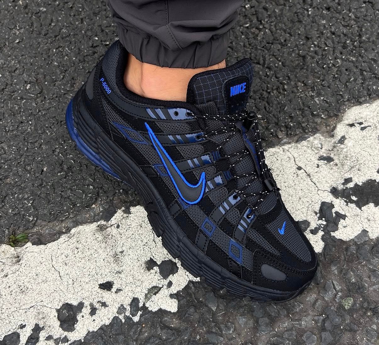First Copy Nike P-6000 Black Royal Blue