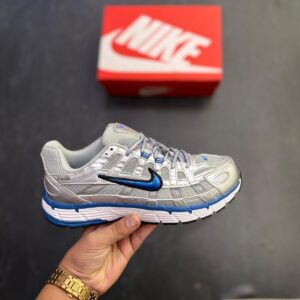 First Copy Nike P-6000 Trainer Silver Navy