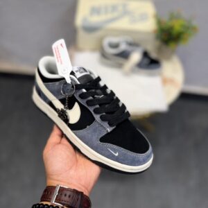 First Copy Nike SB Dunk Black Grey Shoes