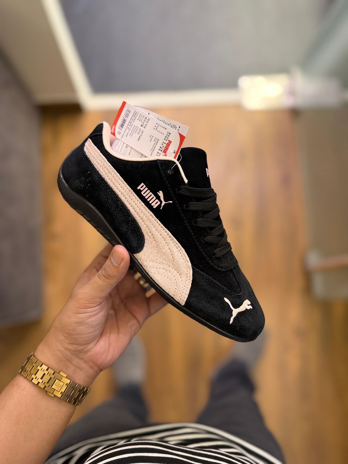 First Copy PUMA Speed Cat Black Pink - Image 6