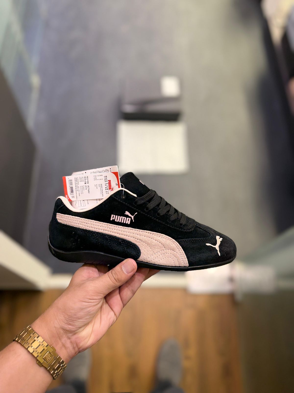 First Copy PUMA Speed Cat Black Pink