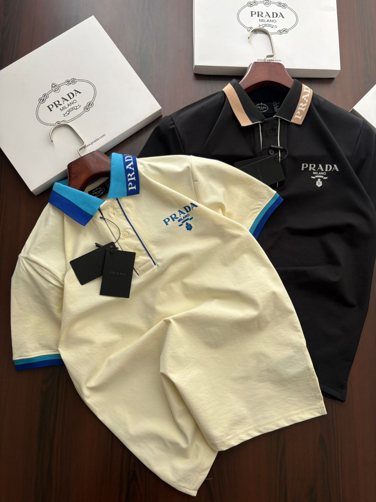 First Copy Prada Premium Polo TShirt - Image 3
