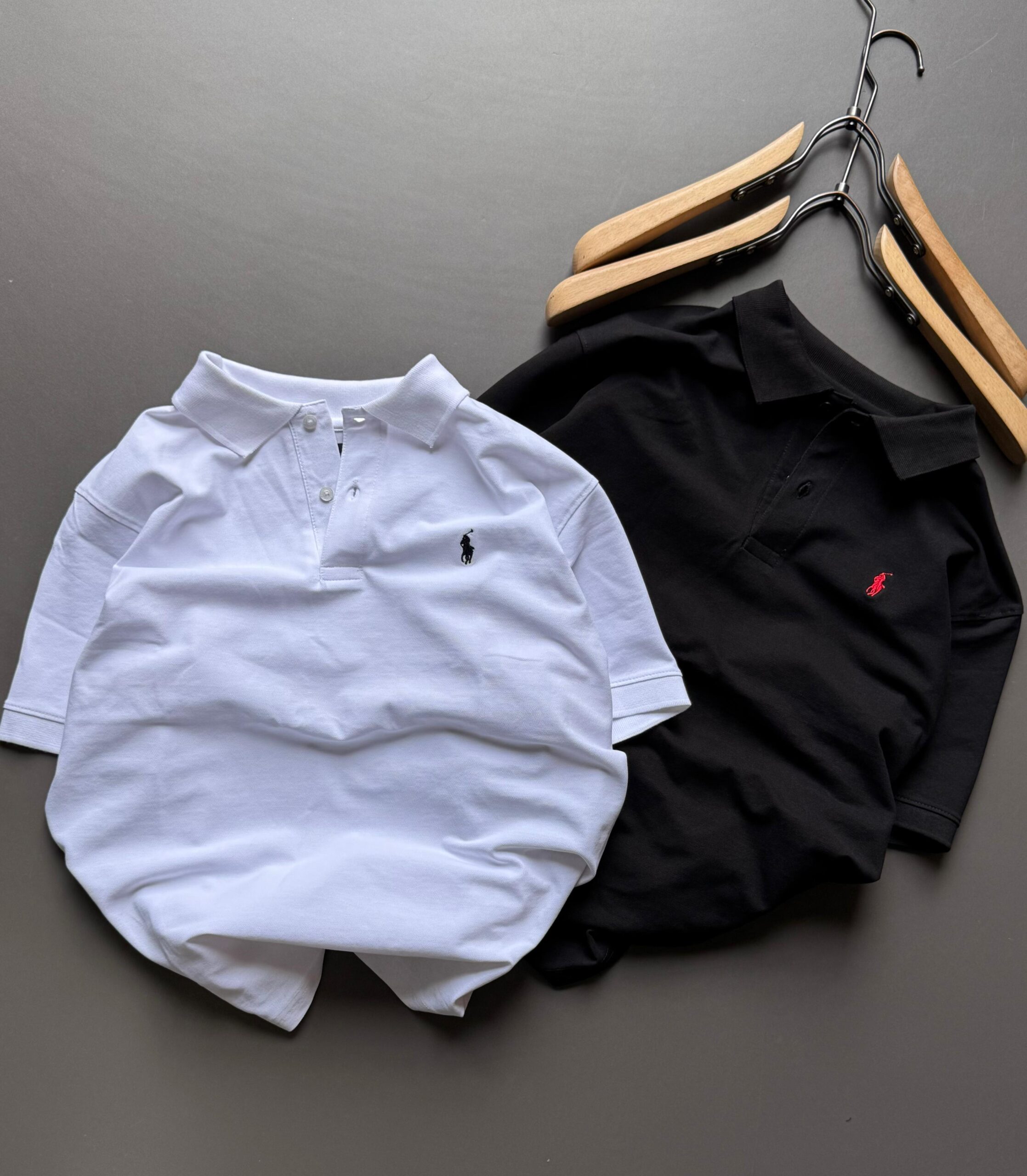 First Copy Ralph Lauren Collar Tshirt - Image 3