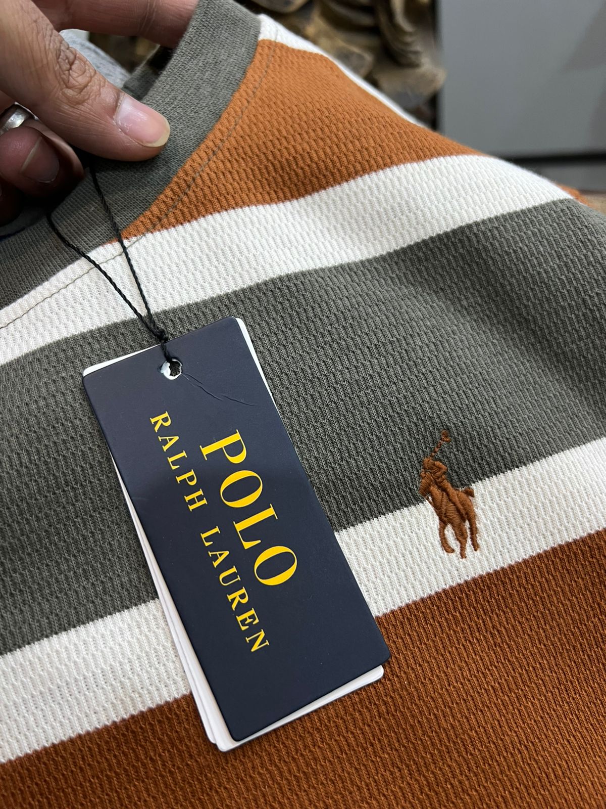 First Copy Ralph Lauren Knitted T-Shirt - Image 3