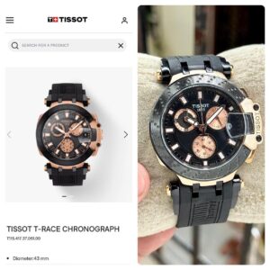 First Copy Tissot T-Race Fiber Belt Watch