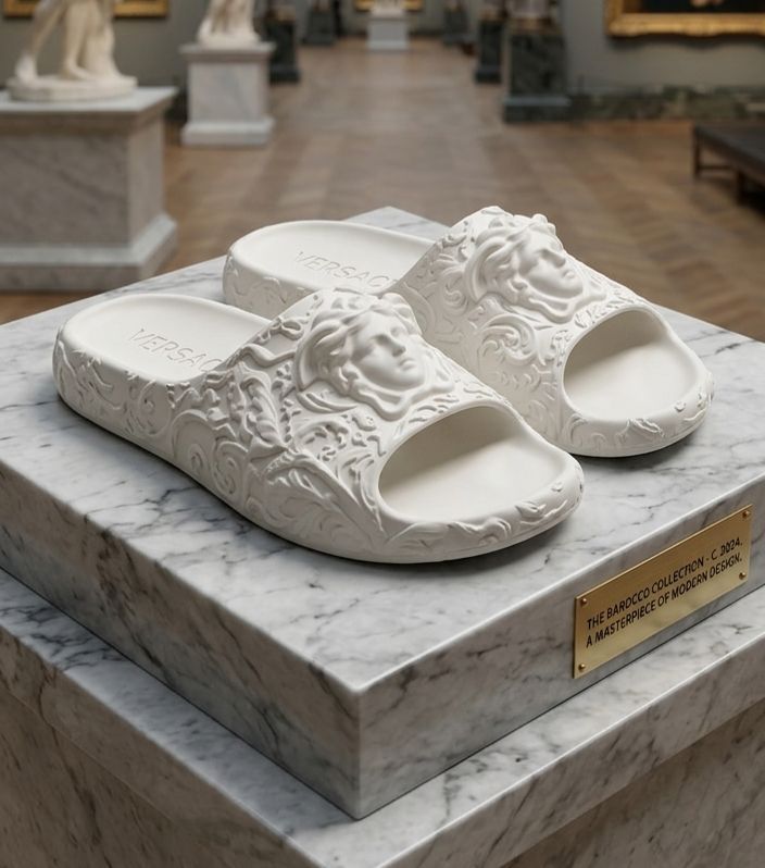 First Copy Versace Imported Mules - Image 4