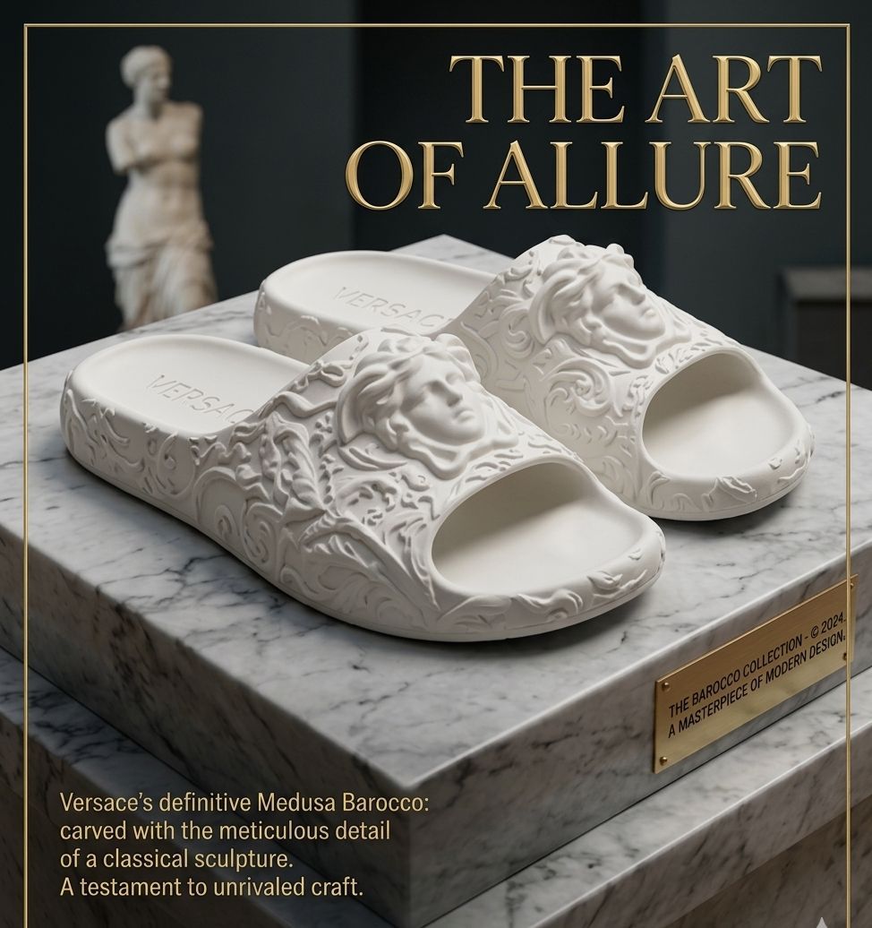 First Copy Versace Imported Mules - Image 7