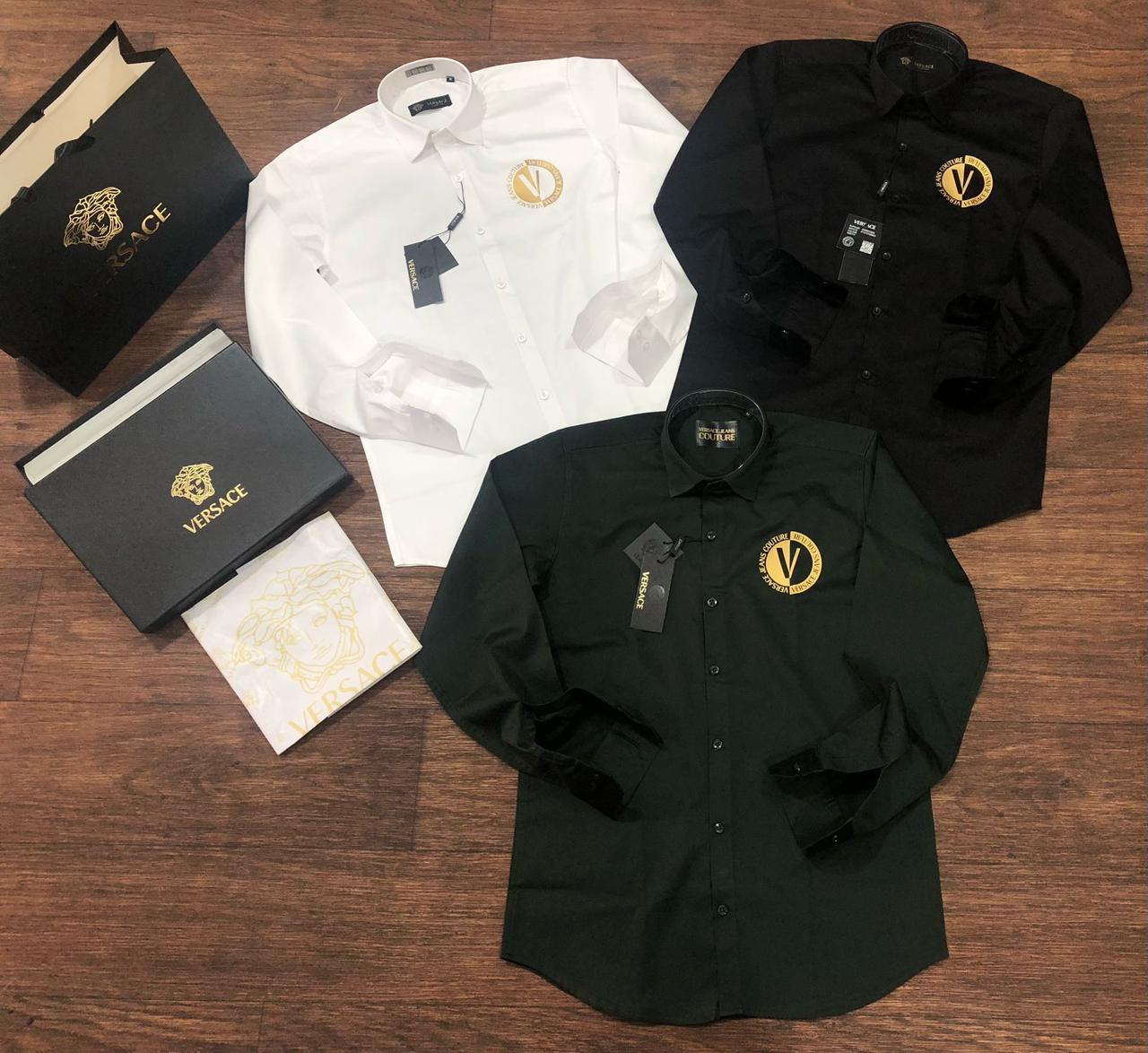 First Copy Versace Premium Shirts - Image 6