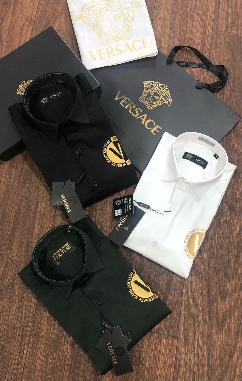 First Copy Versace Premium Shirts - Image 2