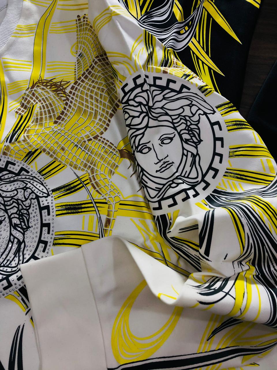 First Copy Versce Imported Round Neck Tees - Image 6