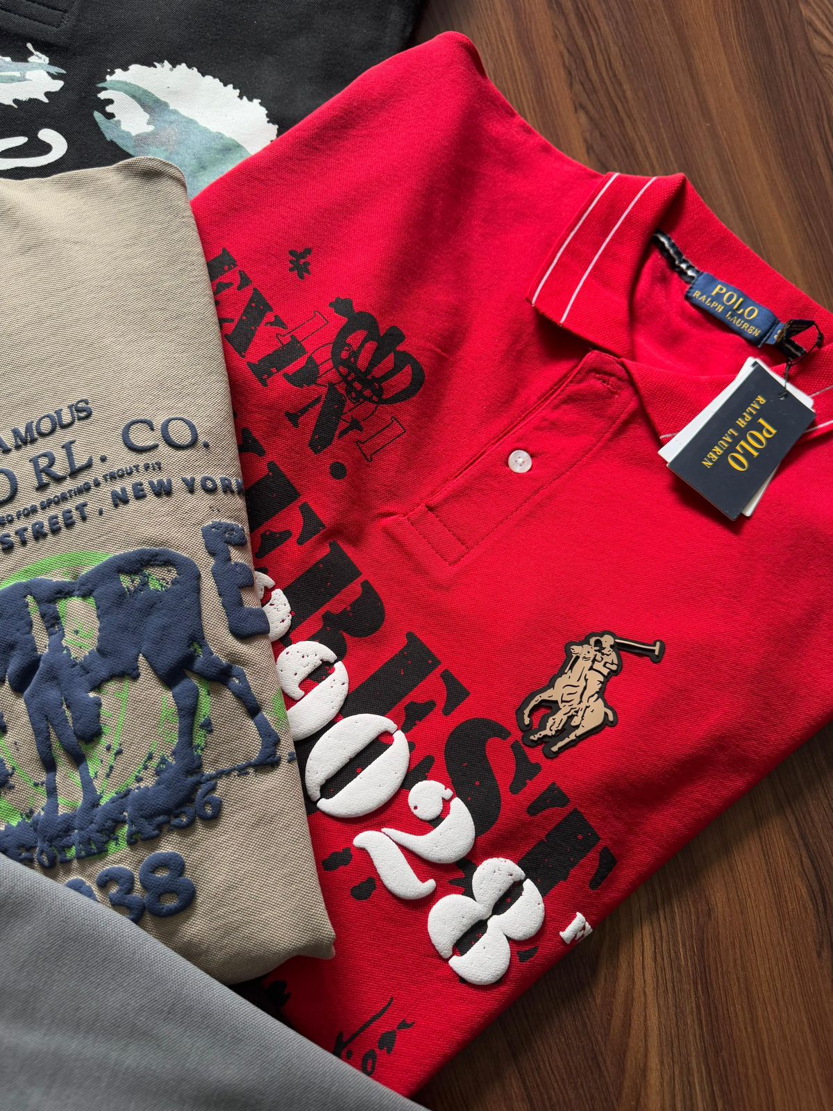 Forst Copy Ralph Lauren Collar T-Shirt - Image 3