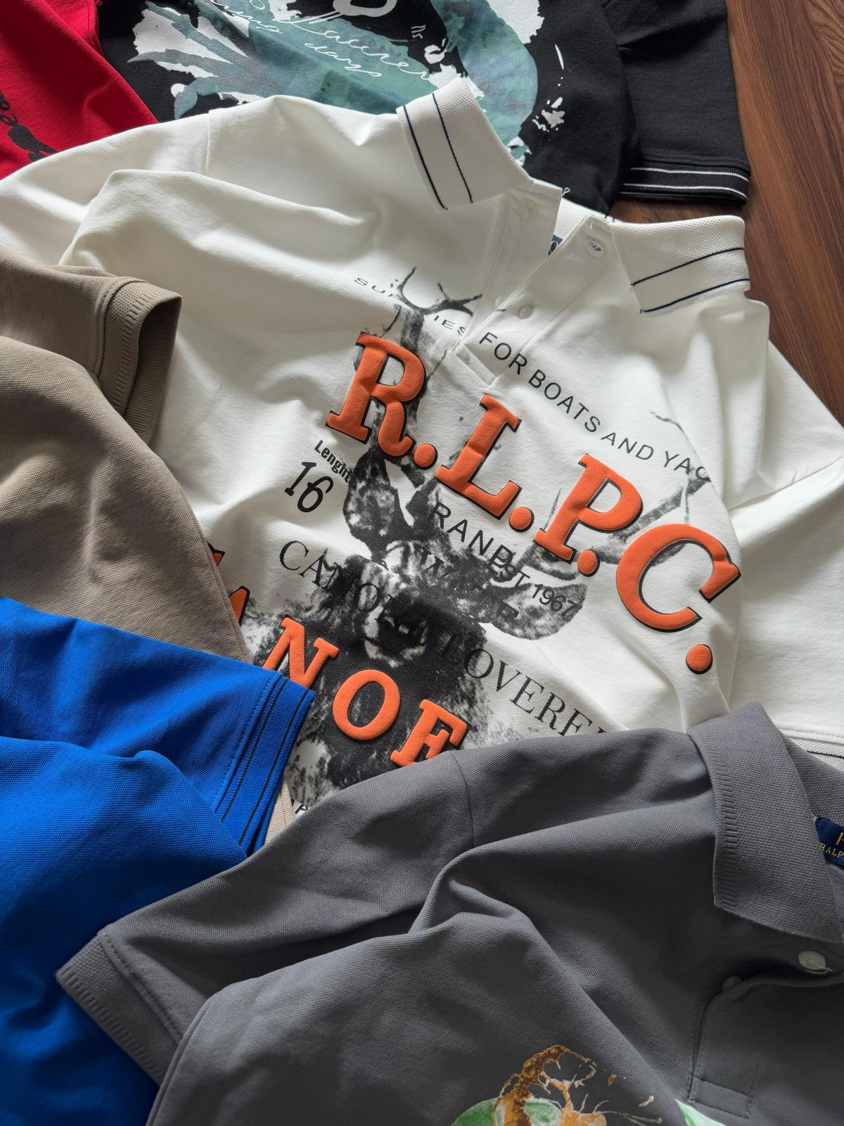 Forst Copy Ralph Lauren Collar T-Shirt - Image 4