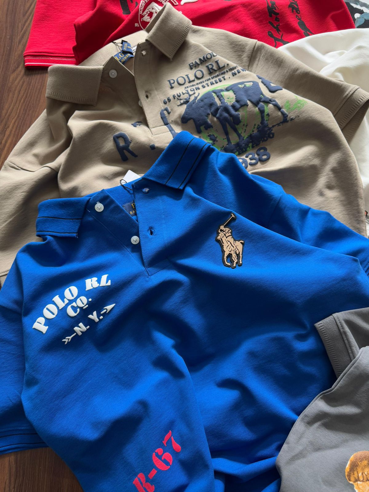 Forst Copy Ralph Lauren Collar T-Shirt - Image 6