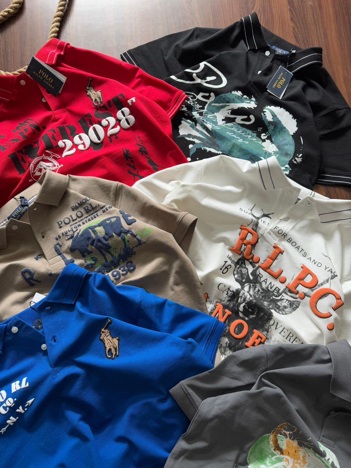 Forst Copy Ralph Lauren Collar T-Shirt - Image 7
