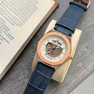 Maserati Leather Belt Men’s Watch