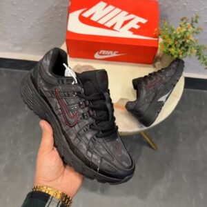 First Copy Nike P-6000 Trainer Black Shoes