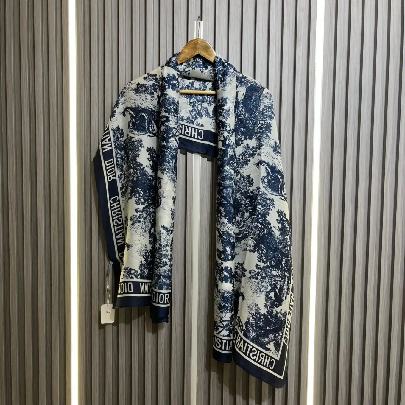 Buy Dior Stole Silk Soft Elegant Designer - Image 8