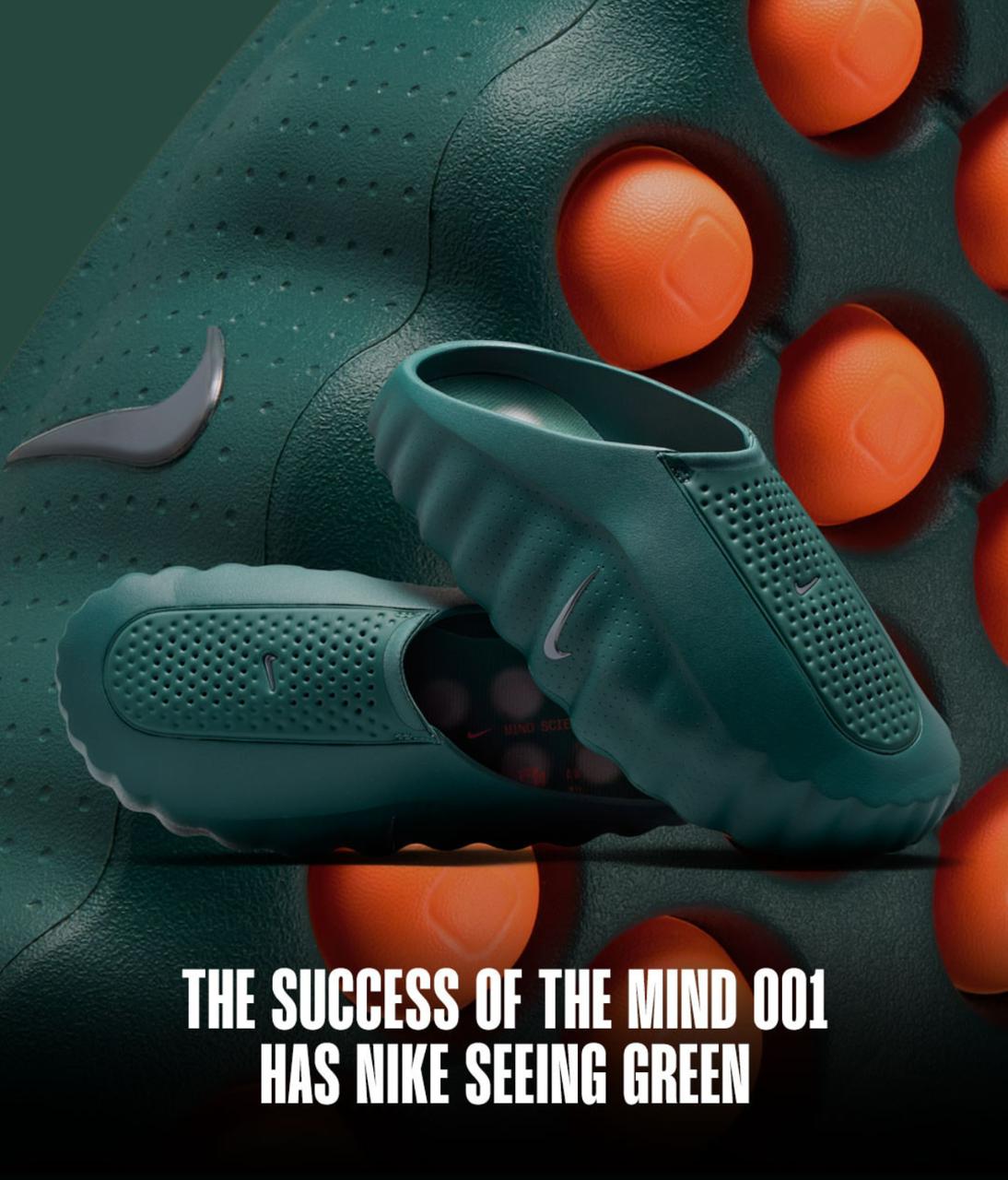 Buy Nike Mind 001 Green Casual Sneakers - Image 2