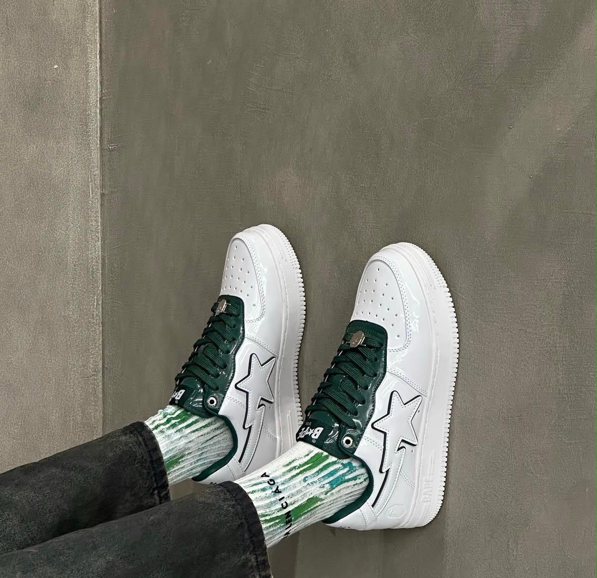 First Copy A Bathing Ape Bape Sta Os Shoes - Image 5
