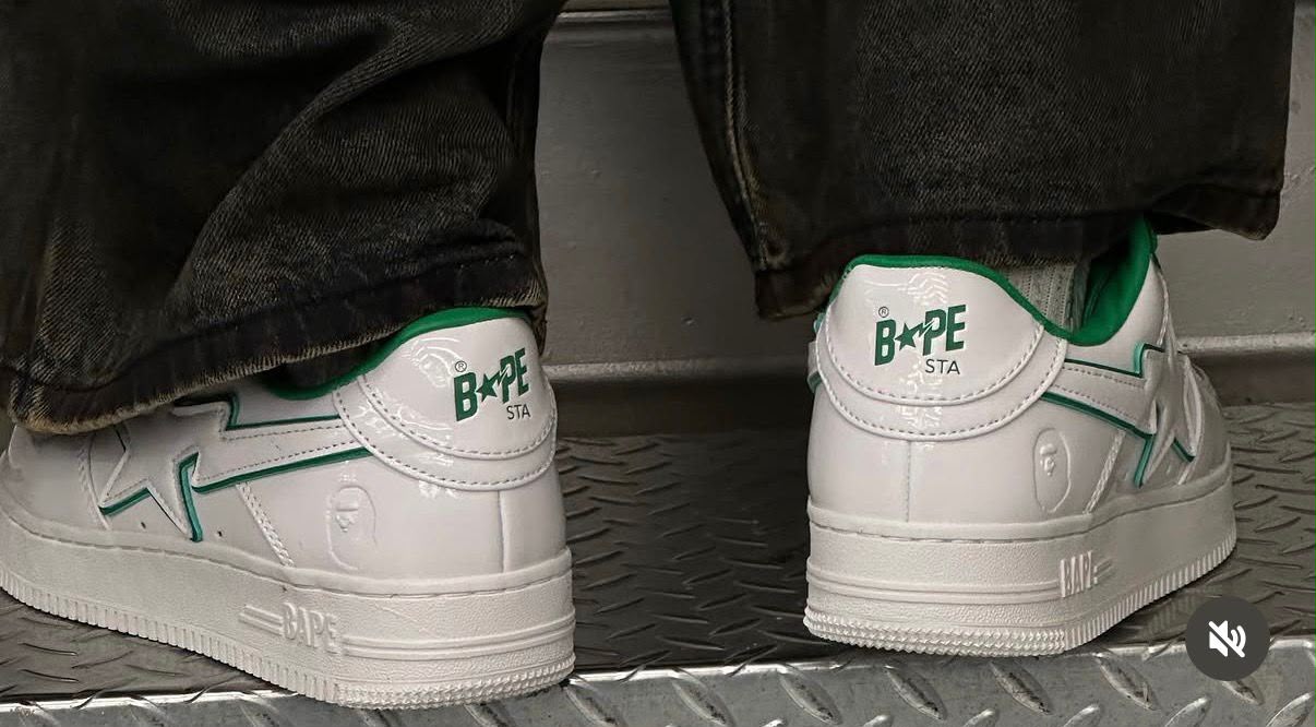First Copy A Bathing Ape Bape Sta Os Shoes - Image 6