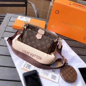 First Copy LV Multi Pochette Sling Bag