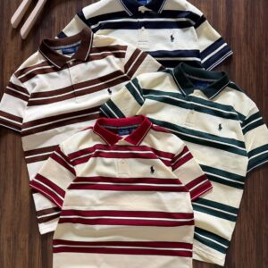 RL Heavy Cotton Knitted Polo Tee